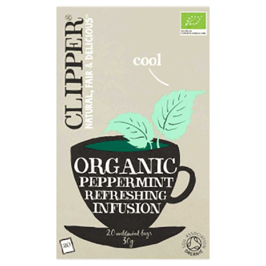 Clipper Organic Peppermint Infusion authentic pack