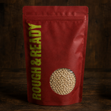 Rough & Ready pouch with pot barley window