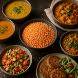 Ways to use organic red split lentils