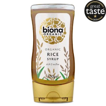 Authentic Biona Organic Rice Syrup jar