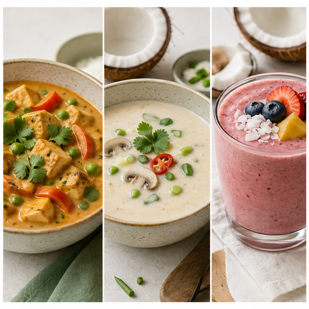 Ways to enjoy organic coconut milk