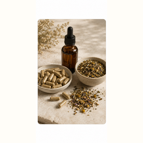 Digestive Programme capsules drops and herbal tea