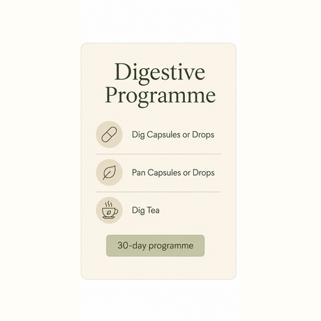 Digestive Programme contents