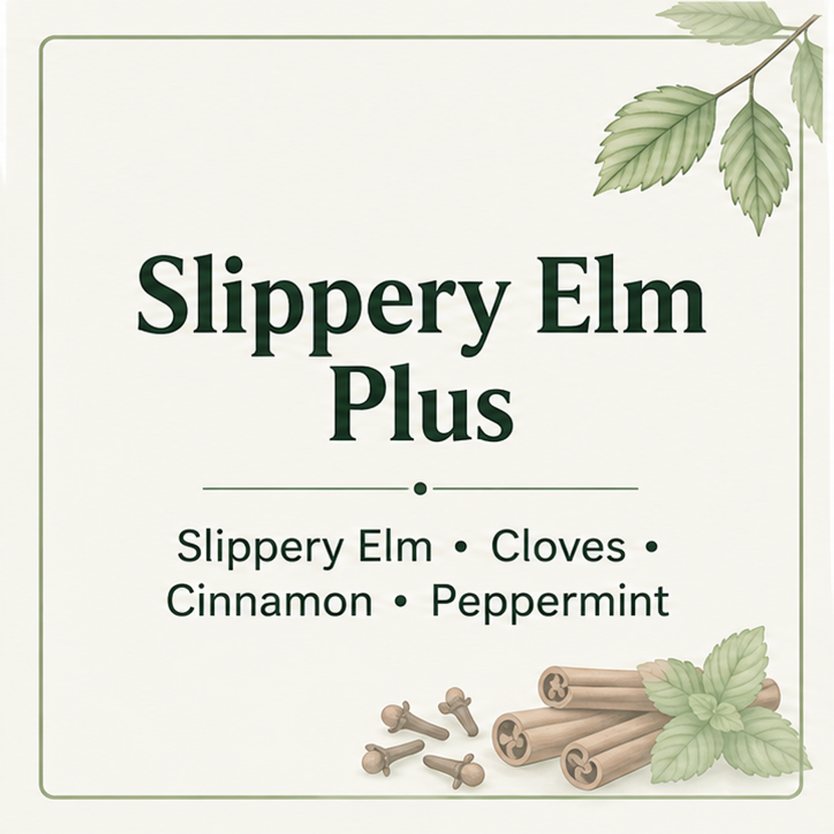 SHS Slippery Elm Plus factual information