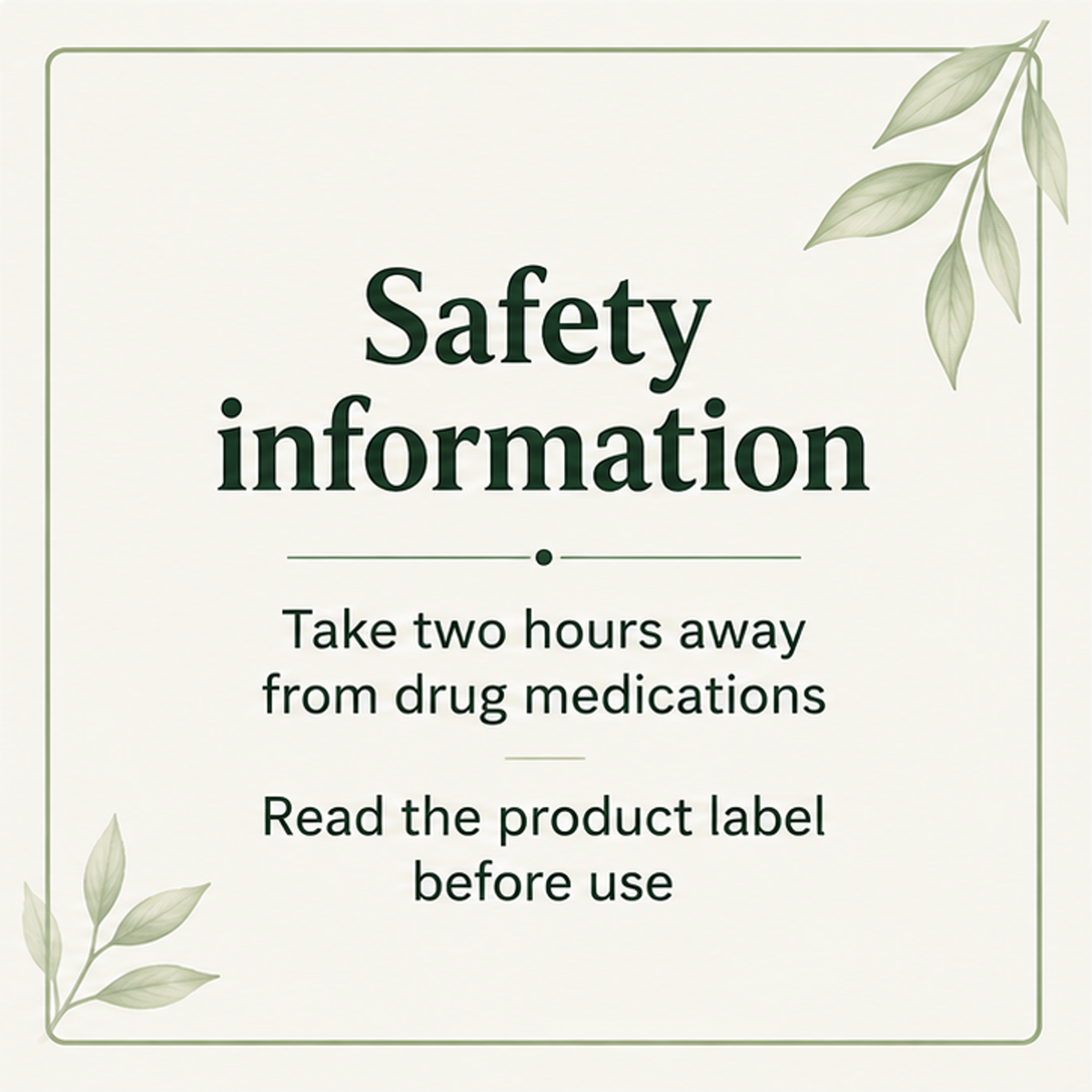 SHS Slippery Elm Range safety information