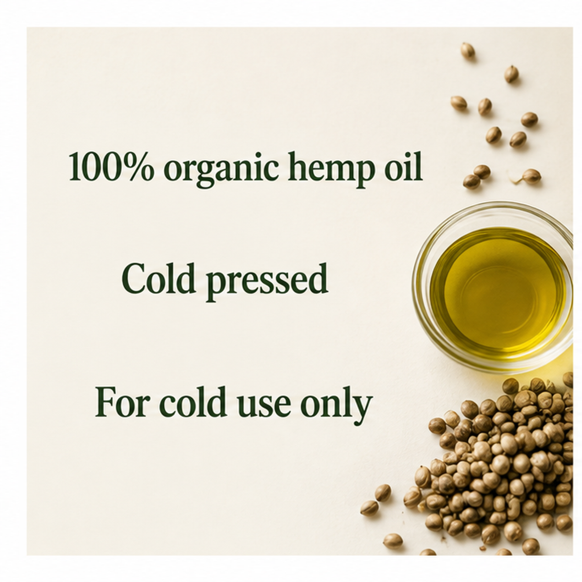 Clearspring Organic Hemp Oil product facts