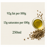 Clearspring Organic Hemp Oil nutrition facts