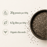 Organic chia seeds nutrition facts
