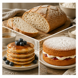 Ways to bake with organic white spelt flour
