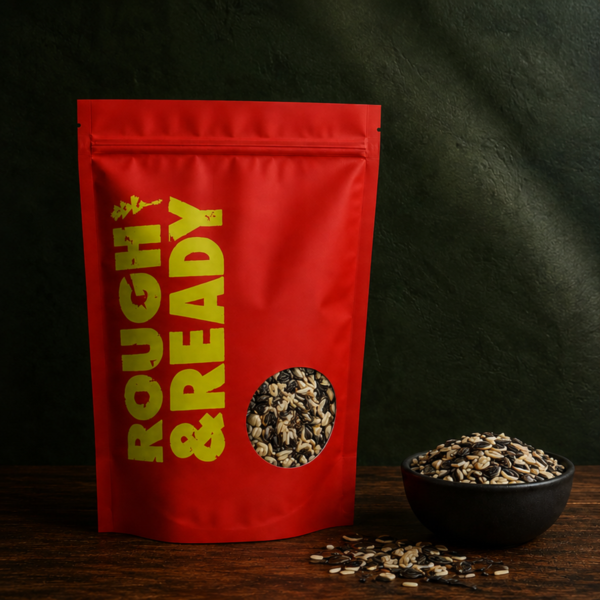 Rough and Ready Organic Wild Rice Mix pouch