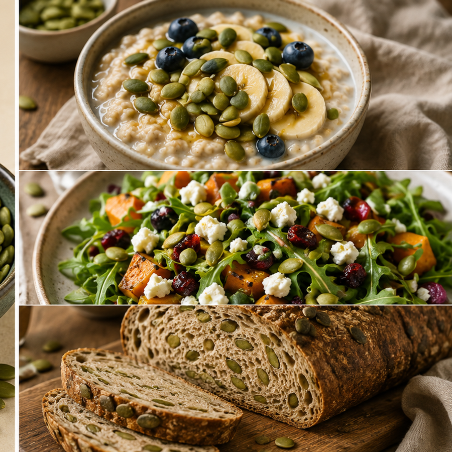Ways to enjoy organic pumpkin seeds