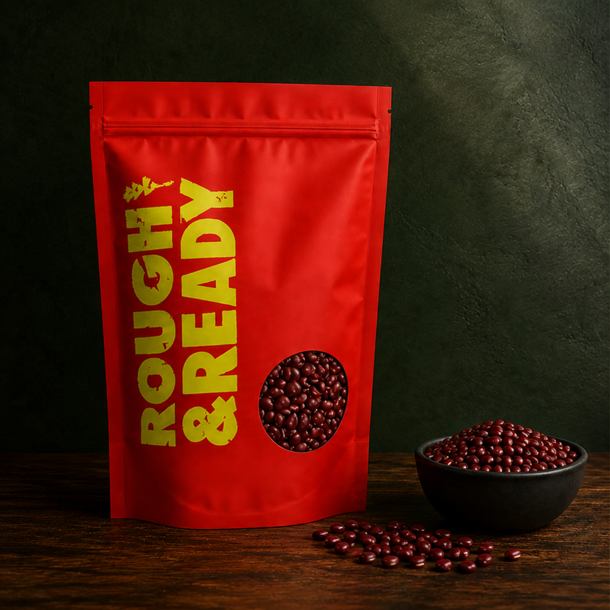 Rough and Ready organic aduki beans pouch