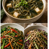 Ways to enjoy brown rice wakame noodles