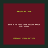 SHS Hydrangea Root preparation instructions