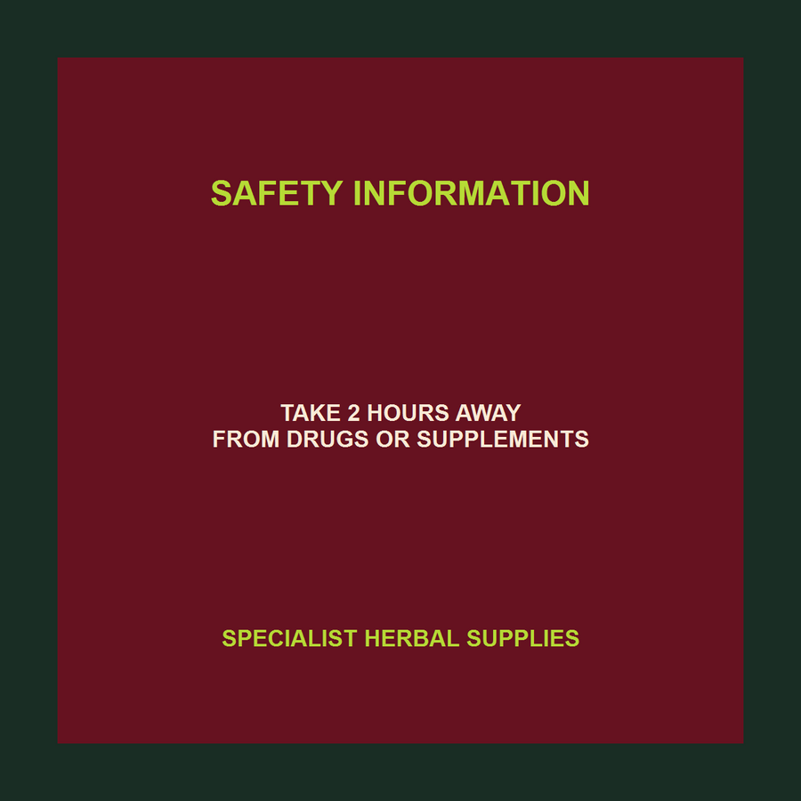 SHS Marshmallow Leaf Tea safety information