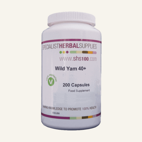 SHS Wild Yam 40+ 200 Capsules authentic pack