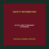 SHS Menopause Programme safety information