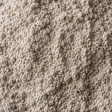 Organic rye flour extreme close-up