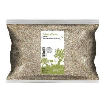 Infinity Foods Bulk Organic Whole Brown Sesame Seeds
