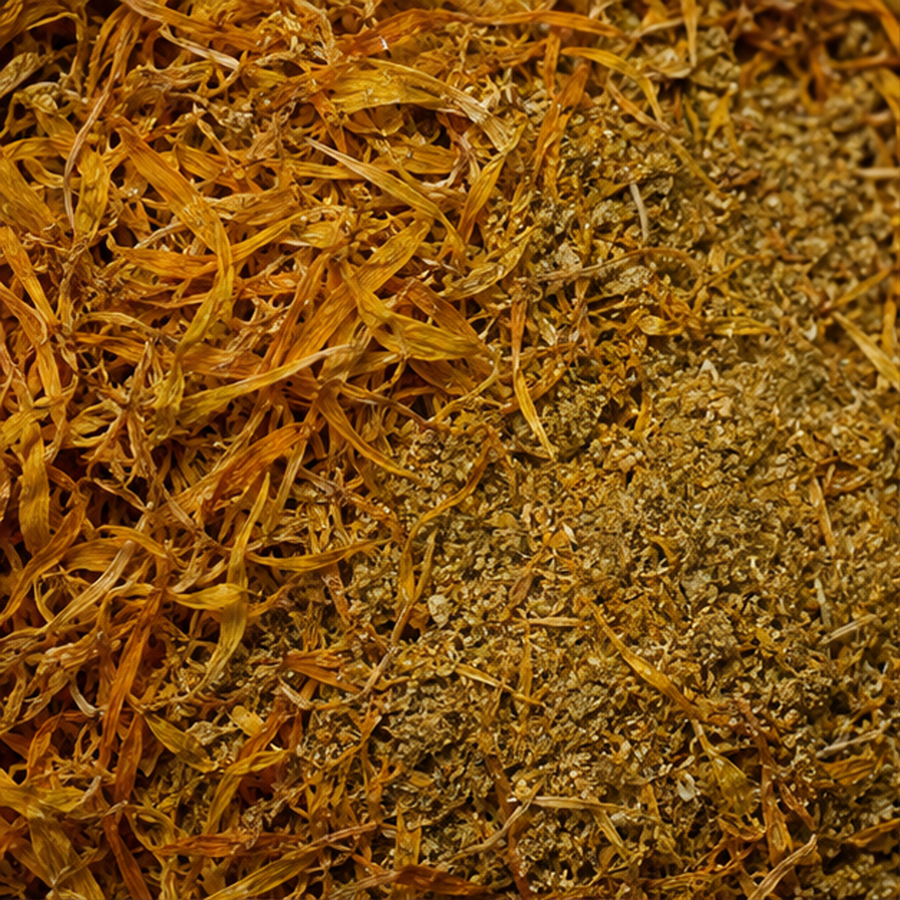SHS Calendula Range — ingredient-only macro hero
