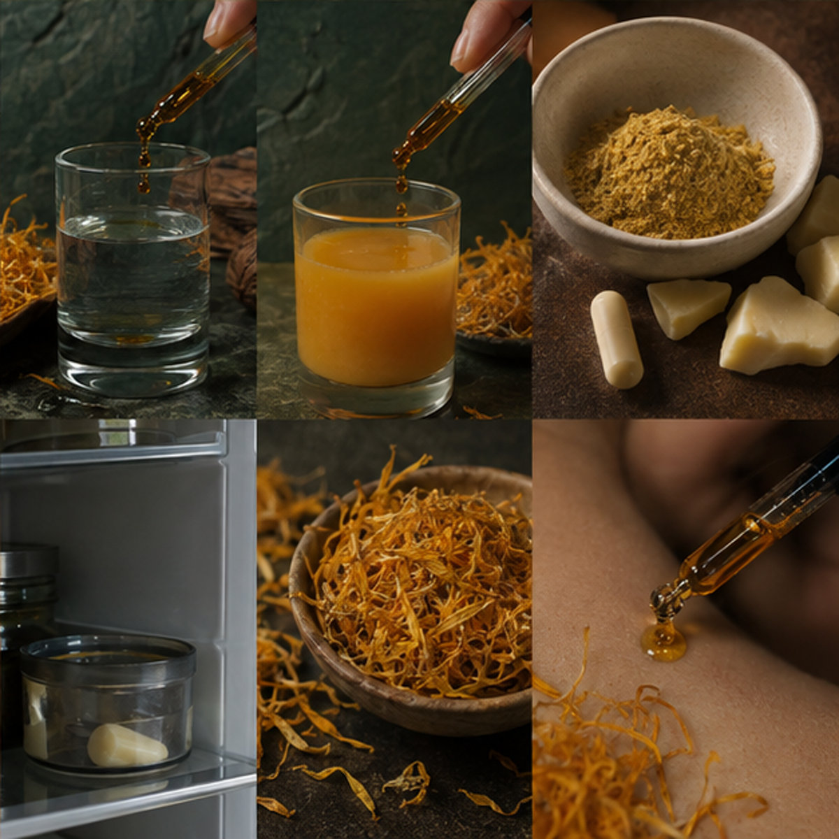 SHS Calendula Range — six ways to use