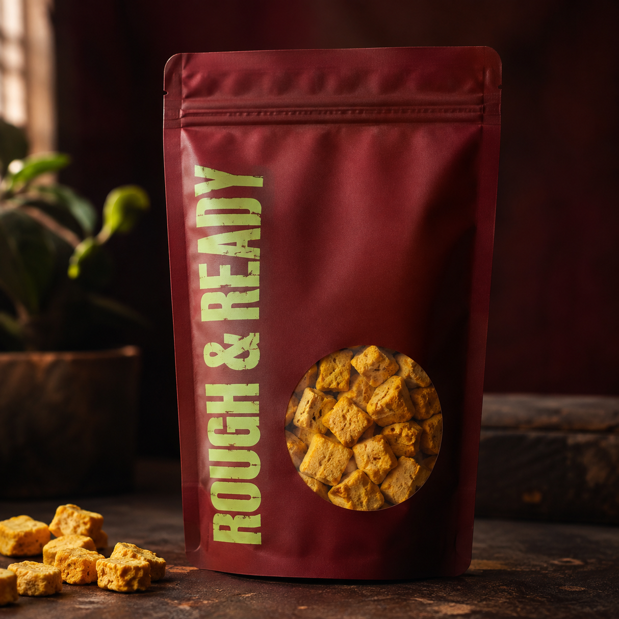 Freeze Dried Mango Cubes — Rough and Ready pouch