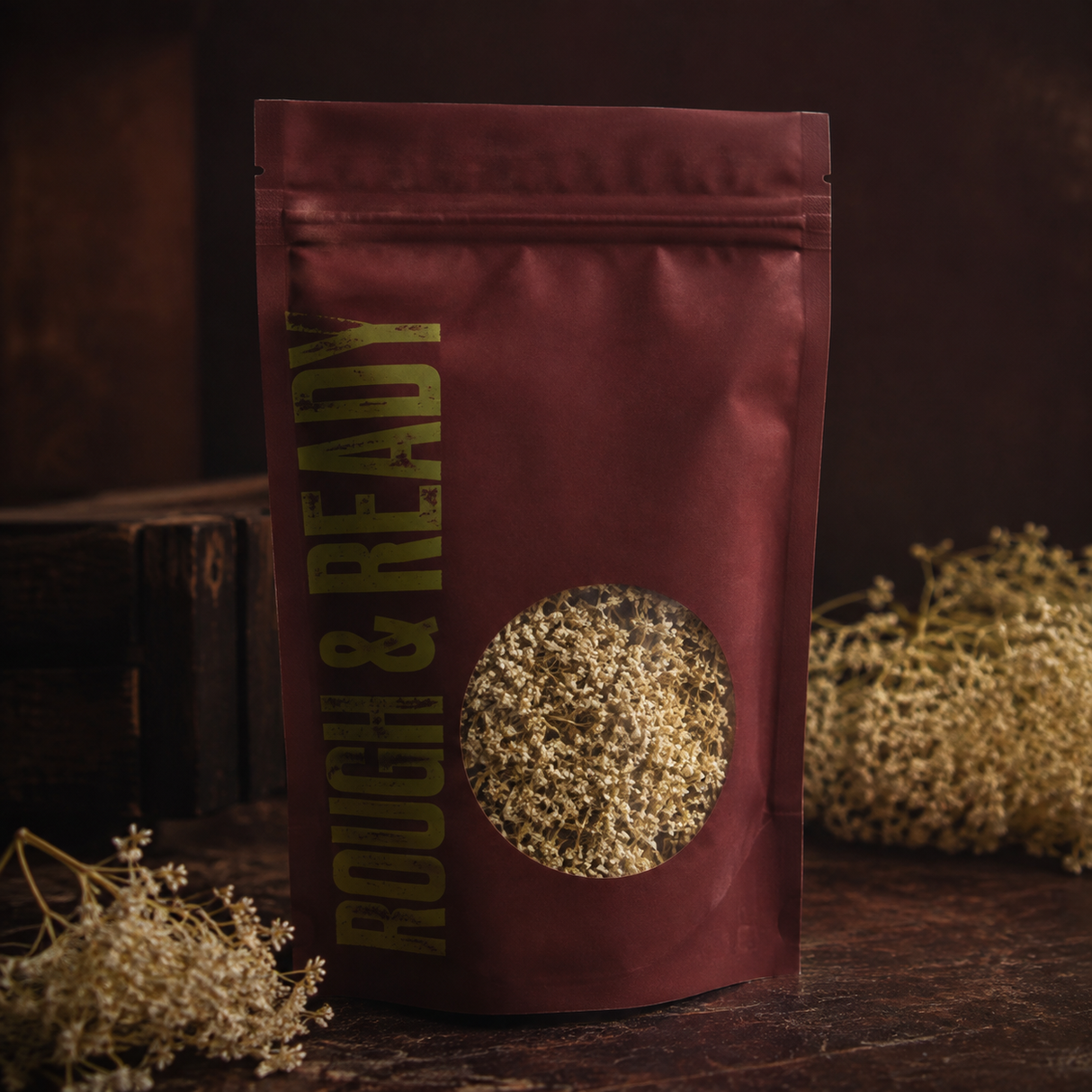 Pure Elderflowers — Rough and Ready pouch