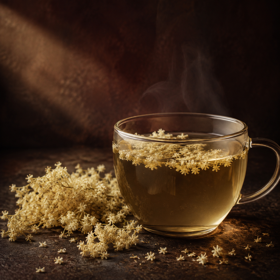 Pure Elderflowers — serving suggestion