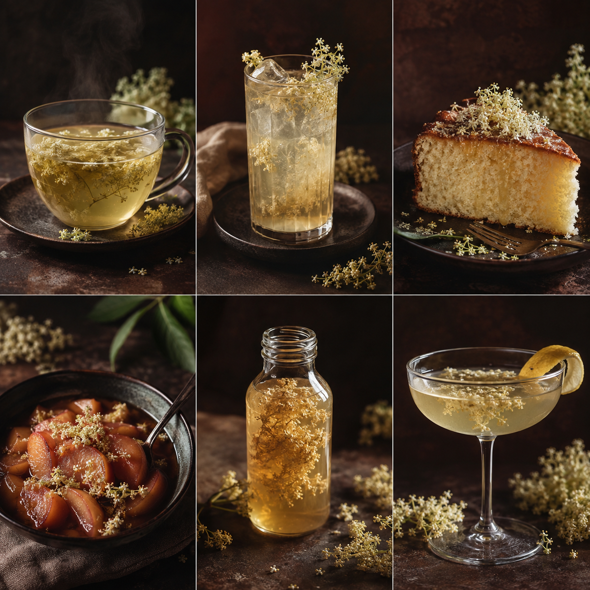 Pure Elderflowers — six ways to use