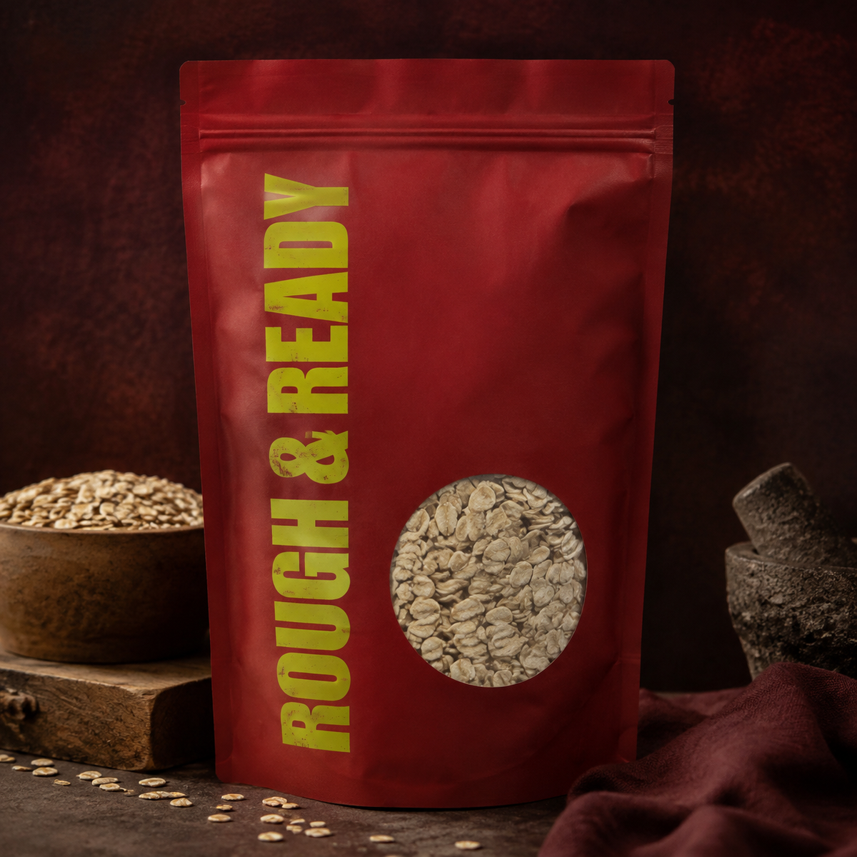 Infinity Foods Organic Gluten Free Porridge Oats — Rough and Ready pouch