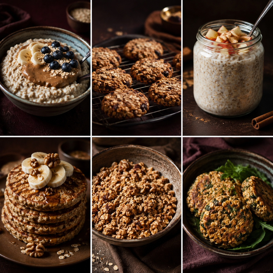 Infinity Foods Organic Gluten Free Porridge Oats — six ways to use