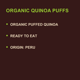 Infinity Foods Organic Quinoa Puffs — factual benefits