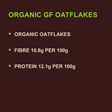Organic Gluten Free Rolled Oatflakes — factual benefits