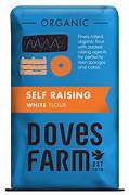 Authentic Doves Farm Organic Self Raising White Flour pack