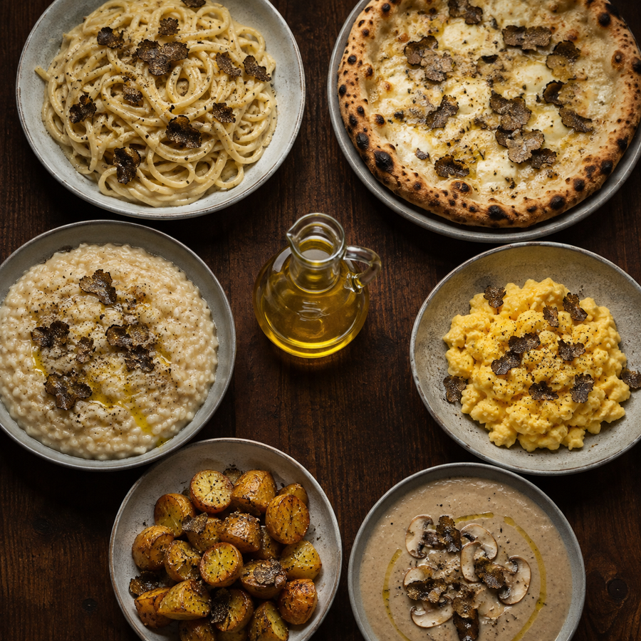 Six ways to use black truffle oil