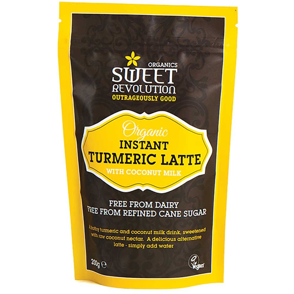 Authentic Sweet Revolution Organic Turmeric Latte pack