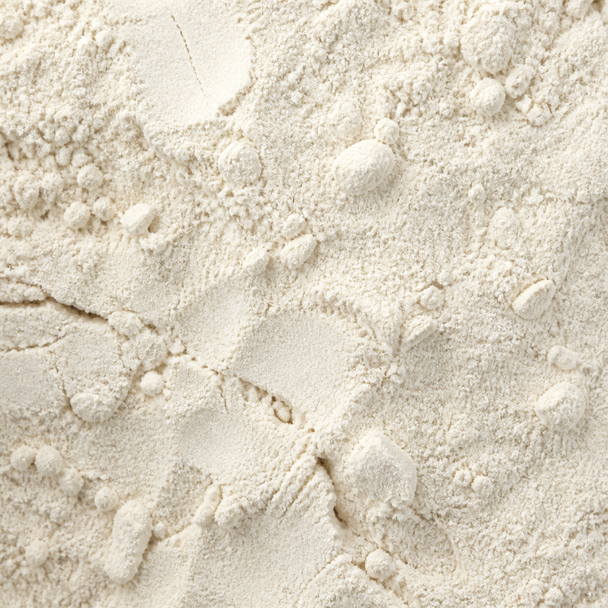 Vital wheat gluten flour extreme close-up