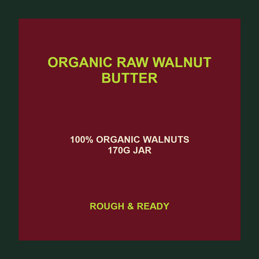Carley's Organic Raw Walnut Butter — product facts