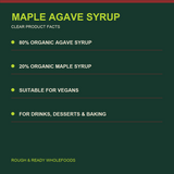 Biona Organic Maple Agave Syrup exact product facts