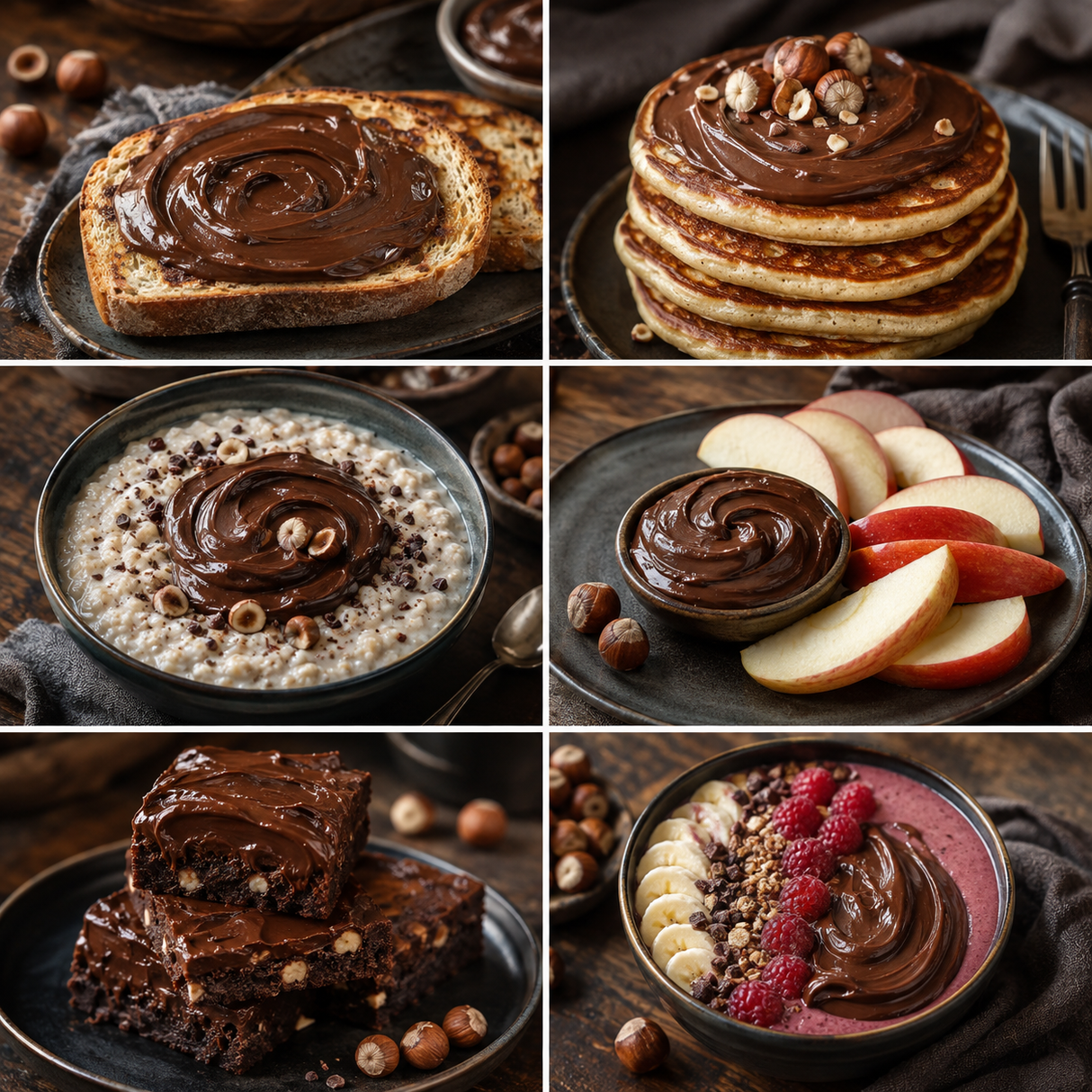 Six ways to enjoy Essential organic chocolate and hazelnut spread