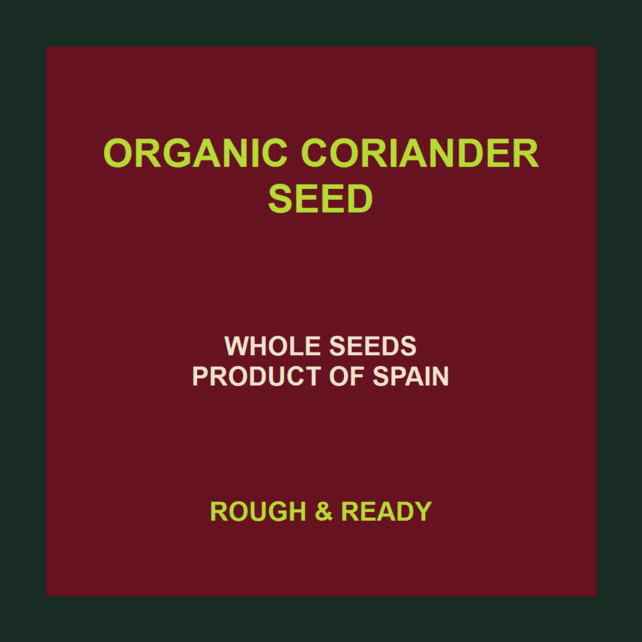 Organic coriander seed facts