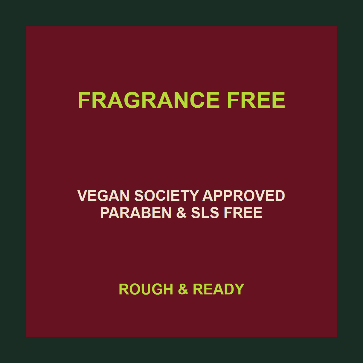 Faith fragrance-free body wash facts