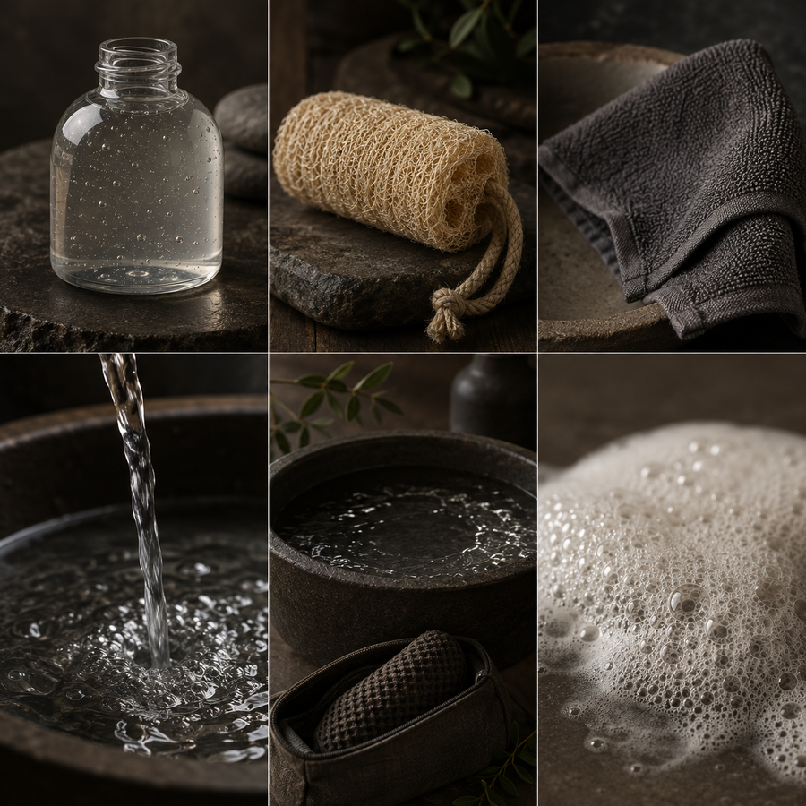 Six ways to use Faith fragrance-free body wash