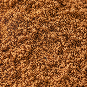 Organic ground nutmeg macro