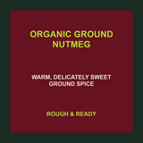 Organic ground nutmeg facts