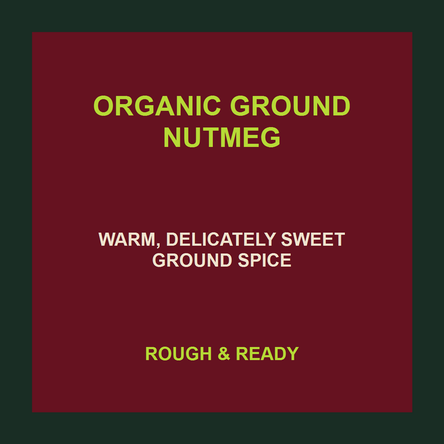 Organic ground nutmeg facts