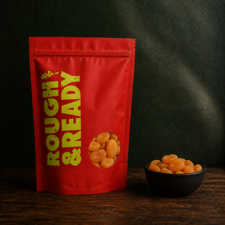 Whole Dried Apricots — Rough & Ready pouch