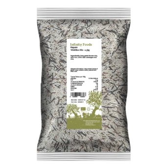 Authentic organic wild rice mix