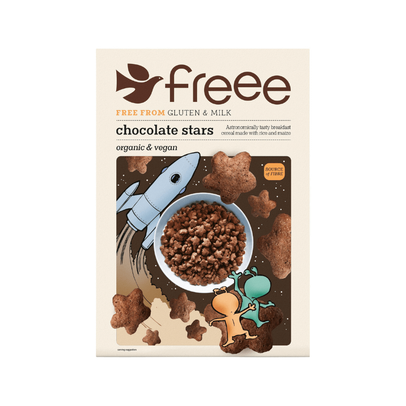 Freee Gluten Free Organic Chocolate Stars